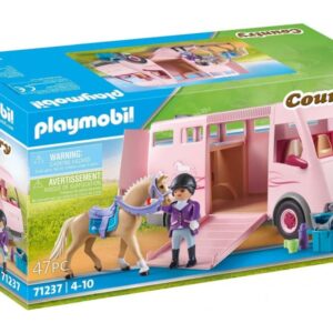 PLAYMOBIL Hobuse transporter koos treeneriga 71237